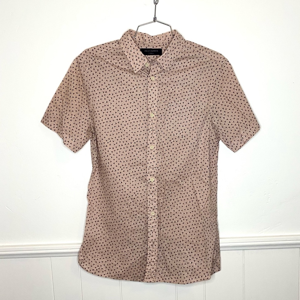 All Saints Button Front Shirt XS